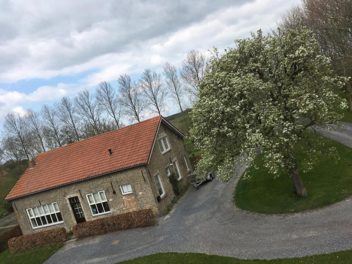 Authentieke Boerderij Woning Villa Retranchement Bagian luar foto
