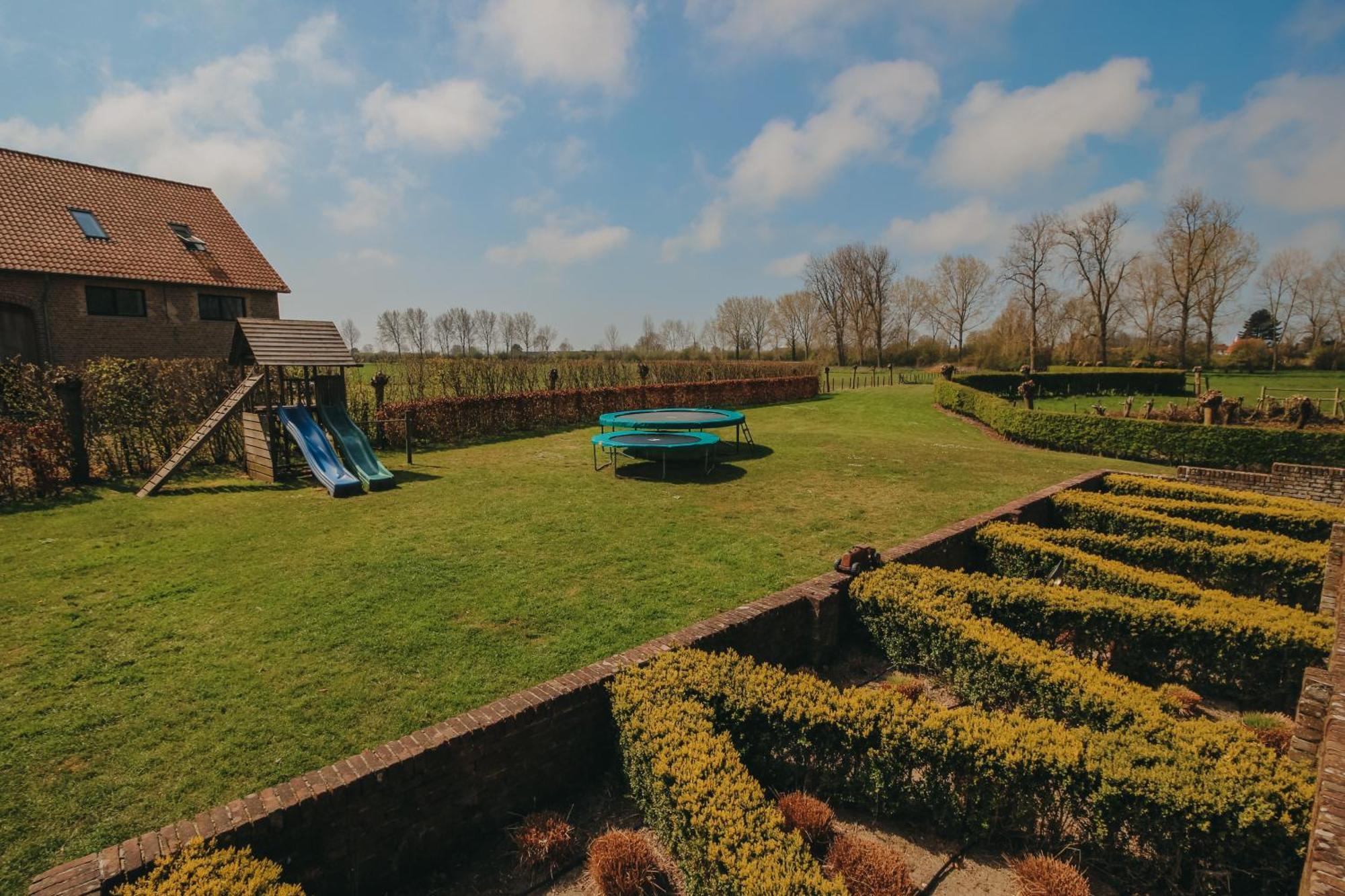 Authentieke Boerderij Woning Villa Retranchement Bagian luar foto