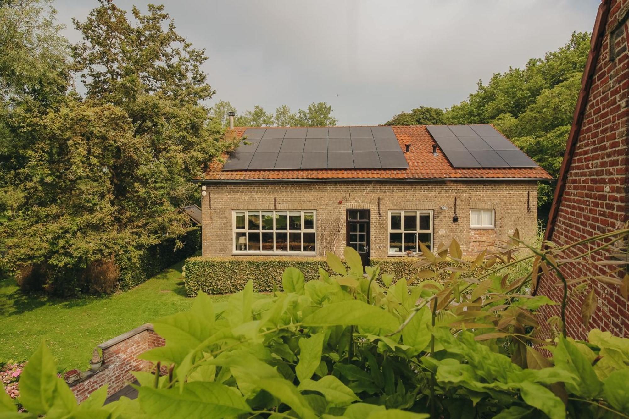 Authentieke Boerderij Woning Villa Retranchement Bagian luar foto