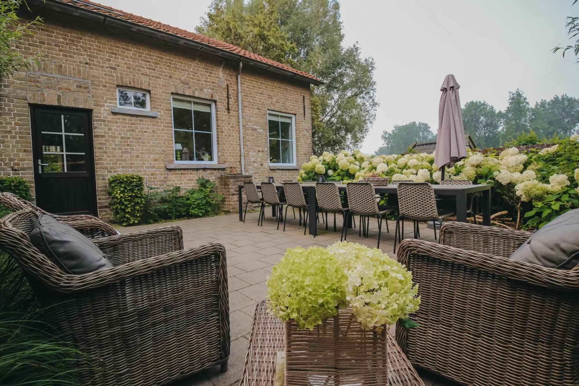 Authentieke Boerderij Woning Villa Retranchement Bagian luar foto